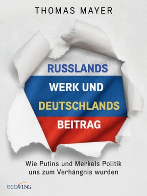 cover image of Russlands Werk und Deutschlands Beitrag